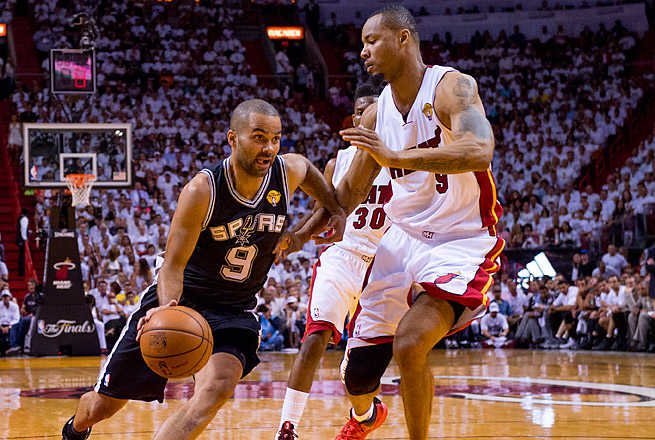 Tony Parker (19 points in Game 4) and the Spurs dominated the Heat again and are a victory away from the NBA championship.